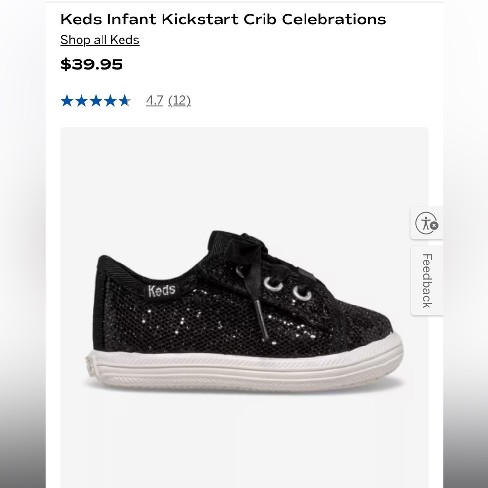 Keds kickstart crib celebrations
